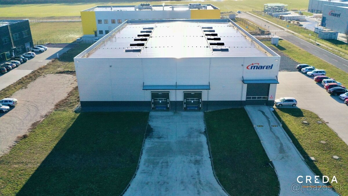 CREDA | prenájom 1 960 m2 skladová hala, Nitra - priemyselný - 4