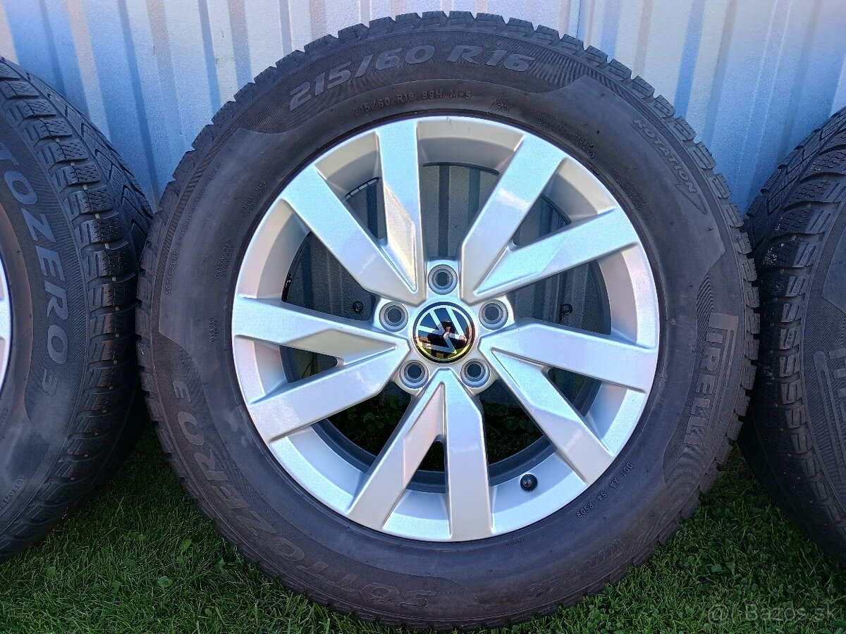 Zimná sada kolies originál VW Passat B8, 5x112 R16 - 4
