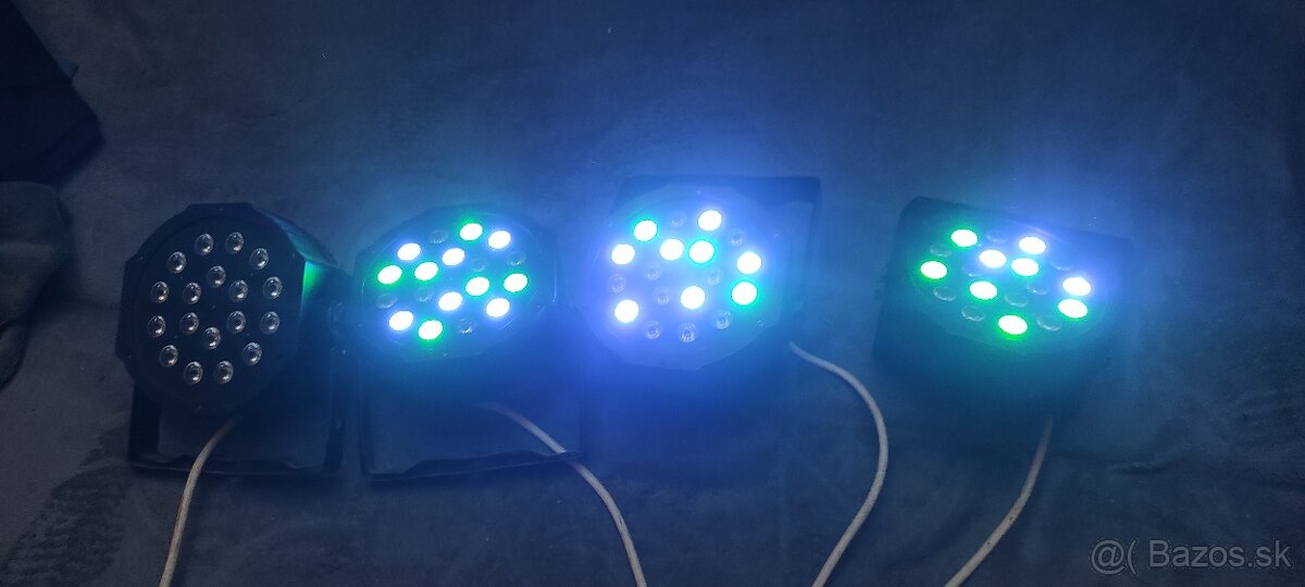 LED par DMX 18x3w - 4