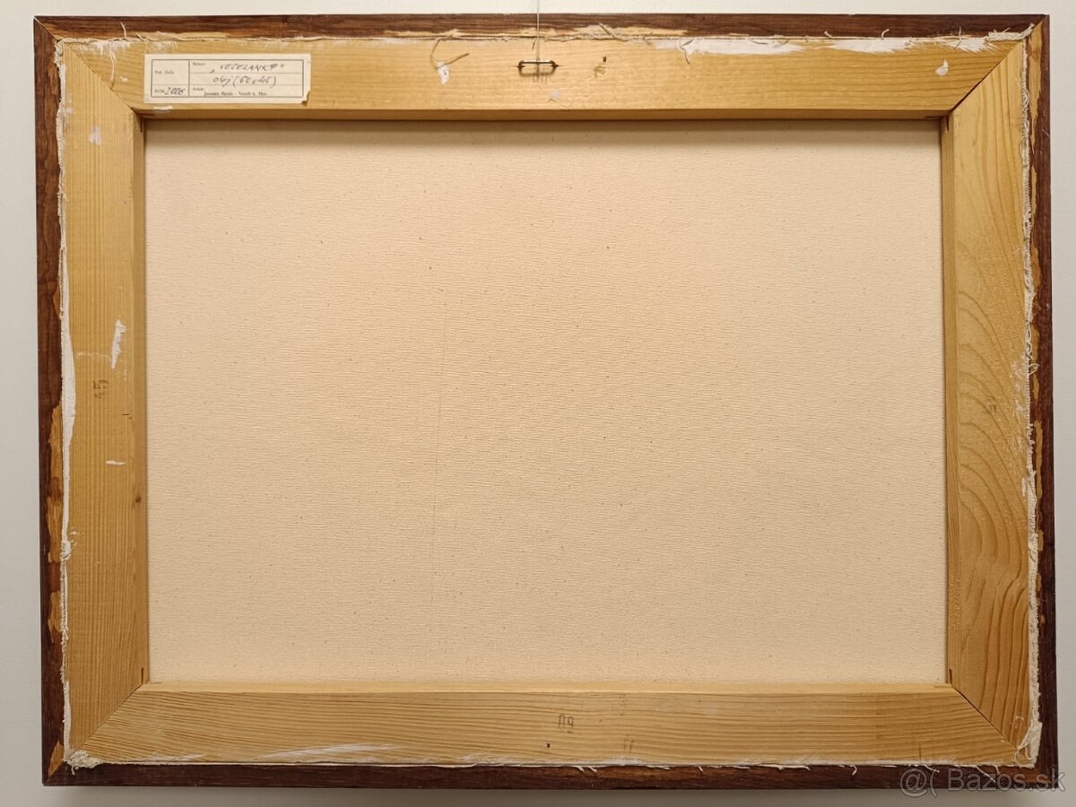 Obraz Veselanky, Jaromír Hynšt, olej 48x64 - 4