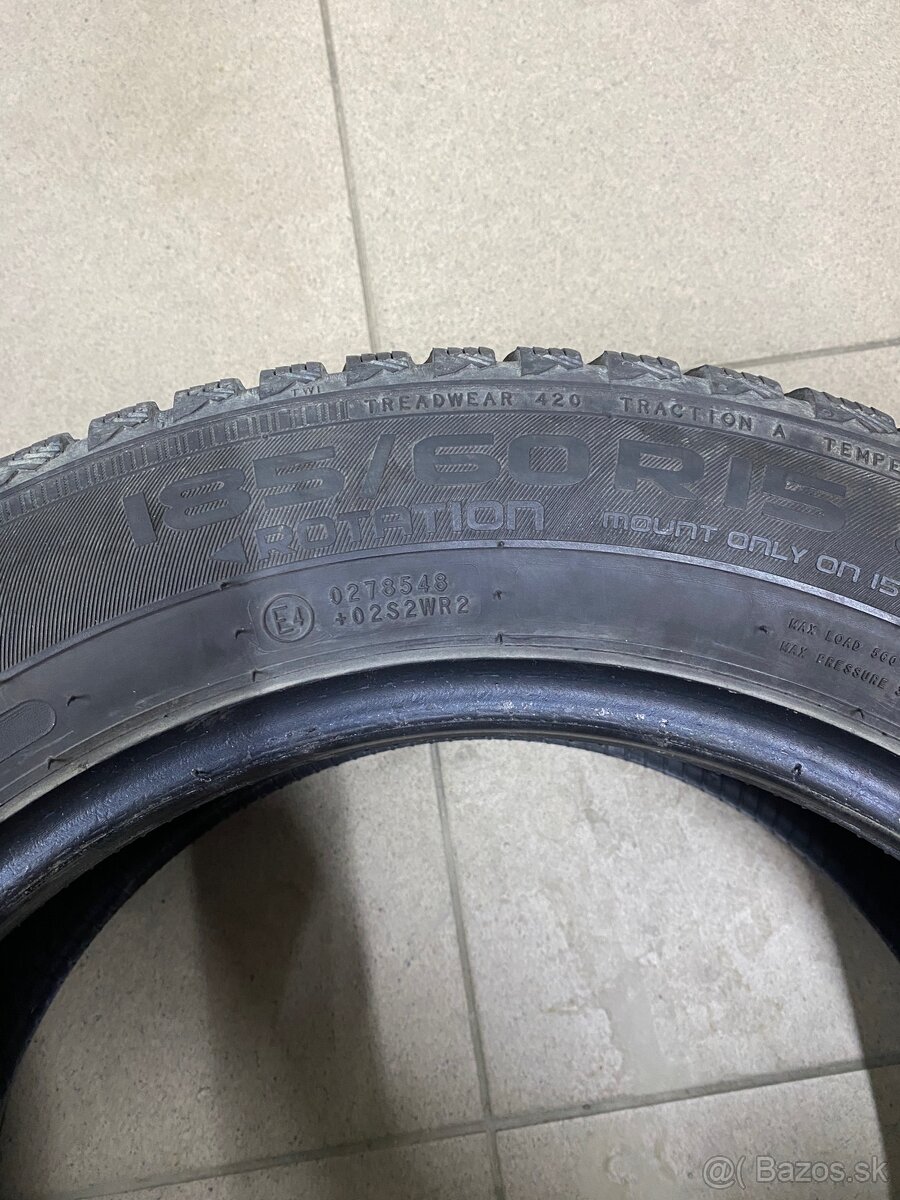 185 60 R15 zimne Nokian 4ks - 4