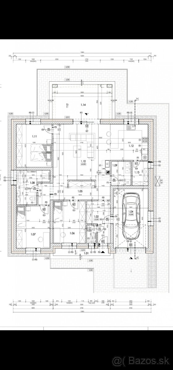 Ponúkam NA PREDAJ 4 izbovú NOVOSTAVBU s GARÁŽOU BAJČ - 4