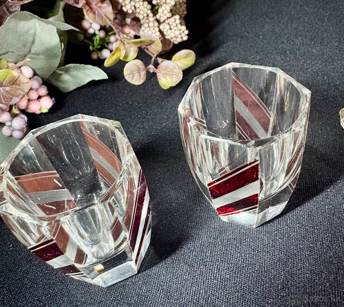 Karafa a 4 poháre Palda 1930 - 4