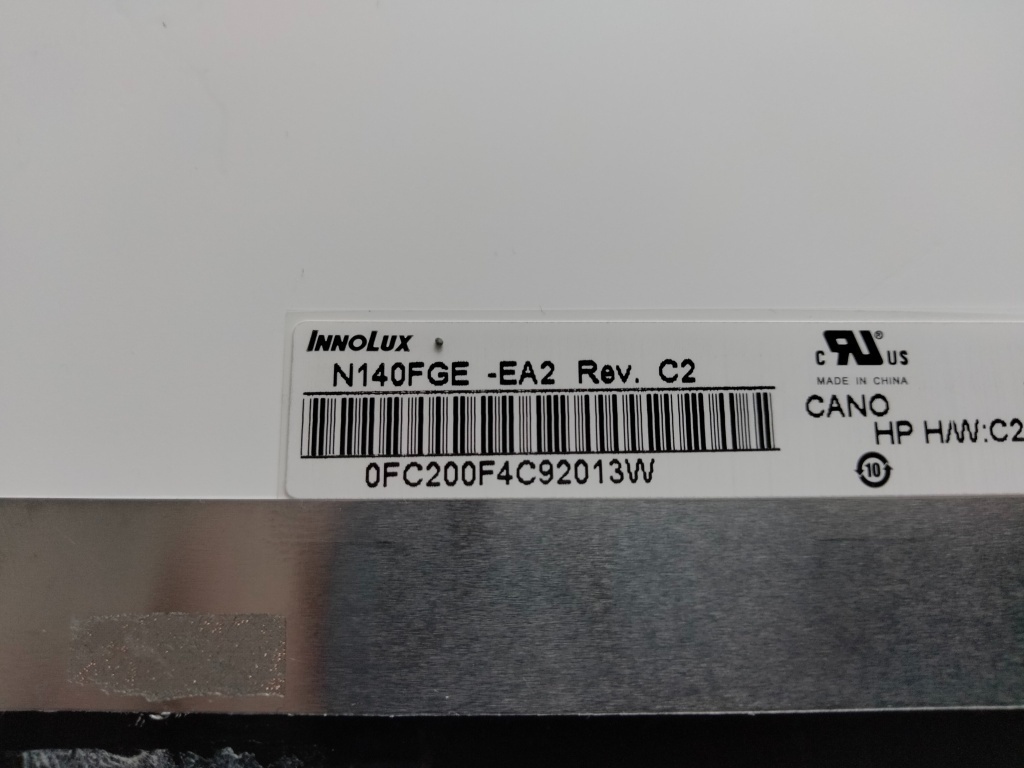 predám 14" LED SLIM displej N140FGE , 30pin eDP ,, HD+ - 4