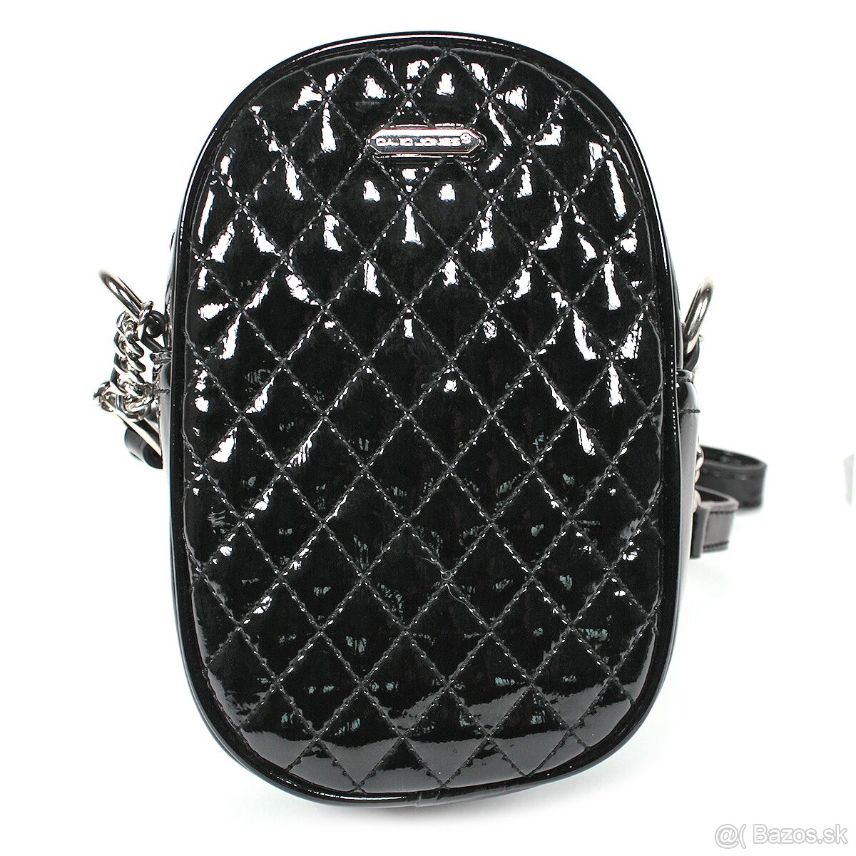 Lakovaná crossbody kabelka - 4