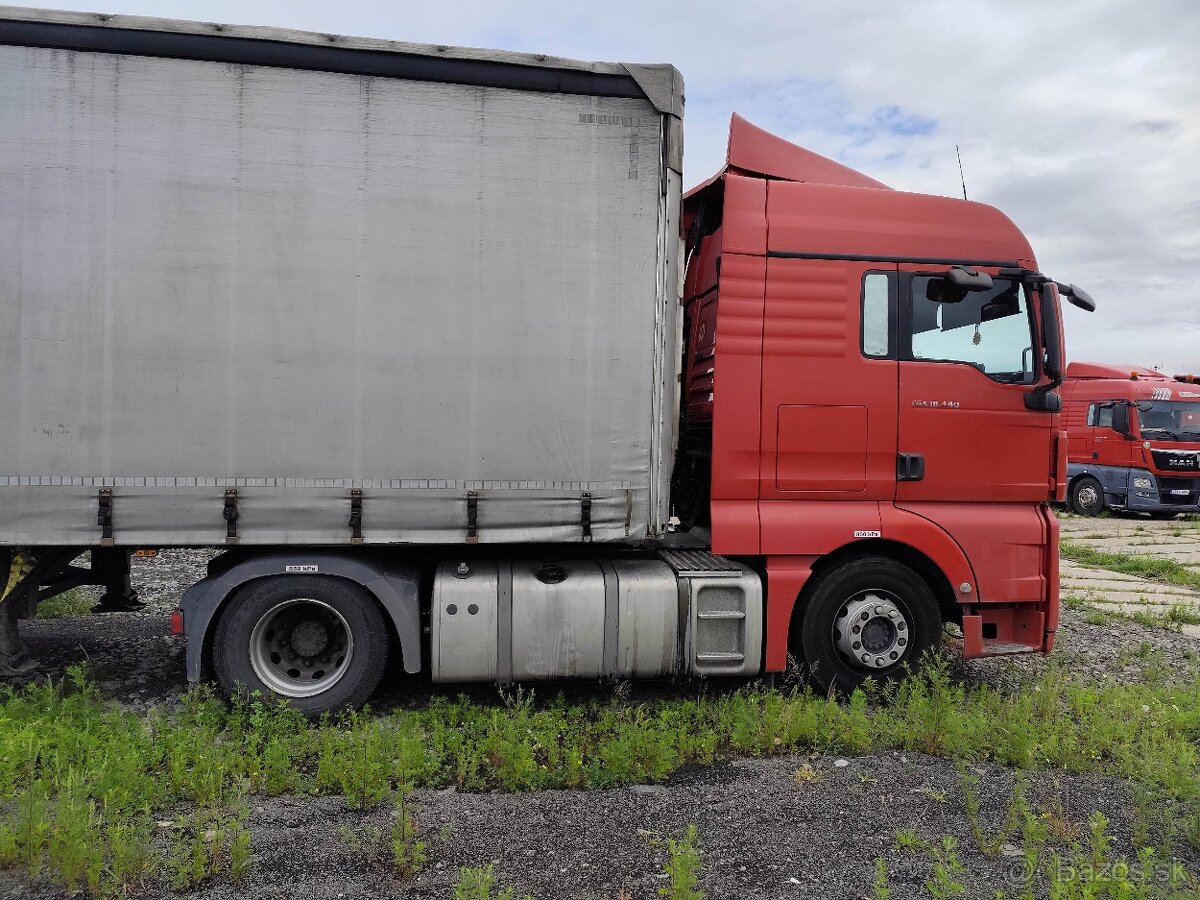 MAN TGX 18.440 Euro 5 + náves Schmitz - mulda - 4
