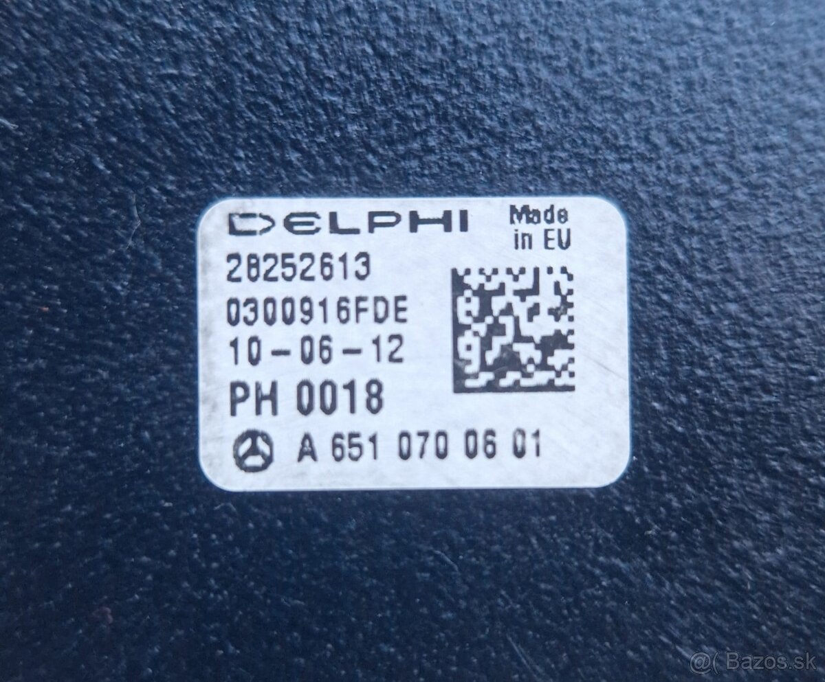 Vstrekovacie čerpadlo 2.2cdi A6510700601 MERCEDES W204 W212 - 4