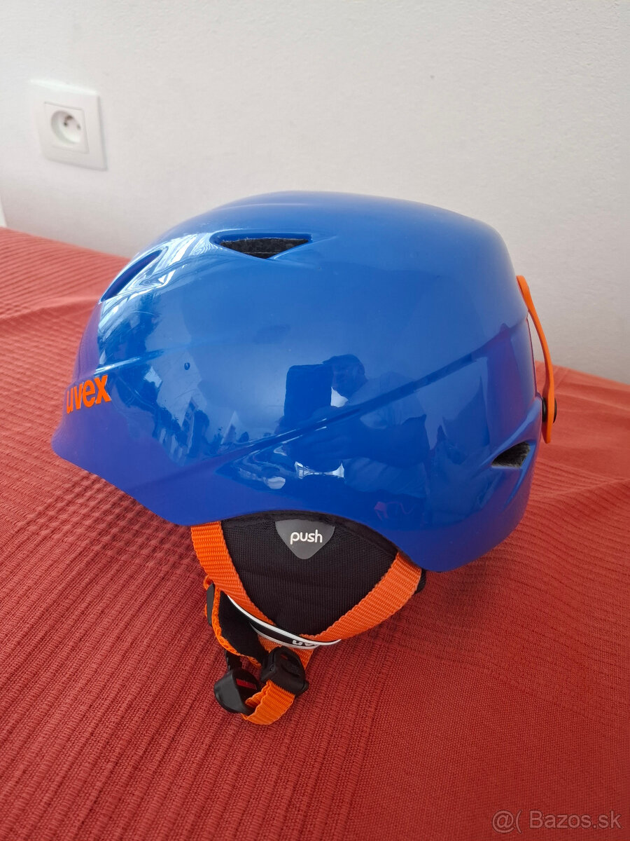 Detská lyžiarska prilba uvex airwing2 + okuliare Uvex Speedy - 4