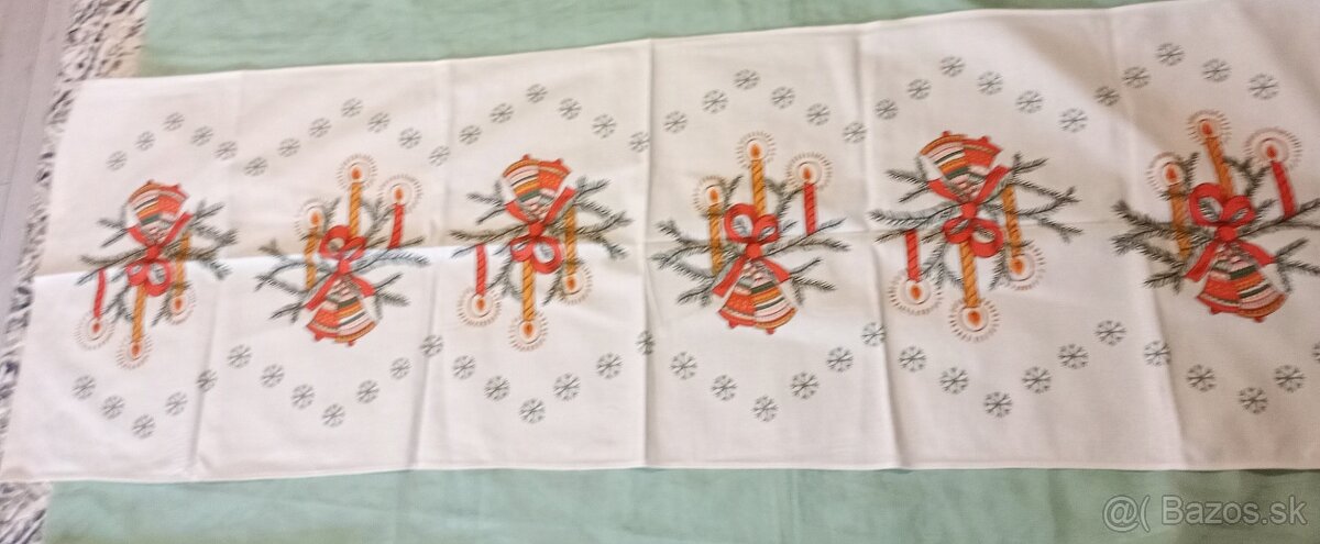 retro vianočné prestieranie - 4