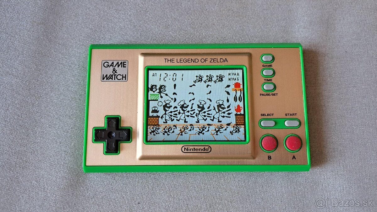 Nintendo Game and Watch Zelda - 64MB + SD Upgrade - 4