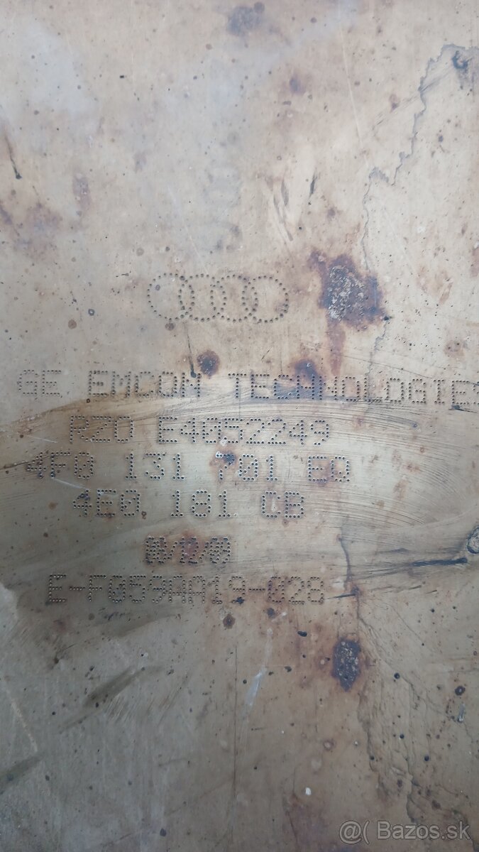 Audi a6 c6 4f dpf filter - 4