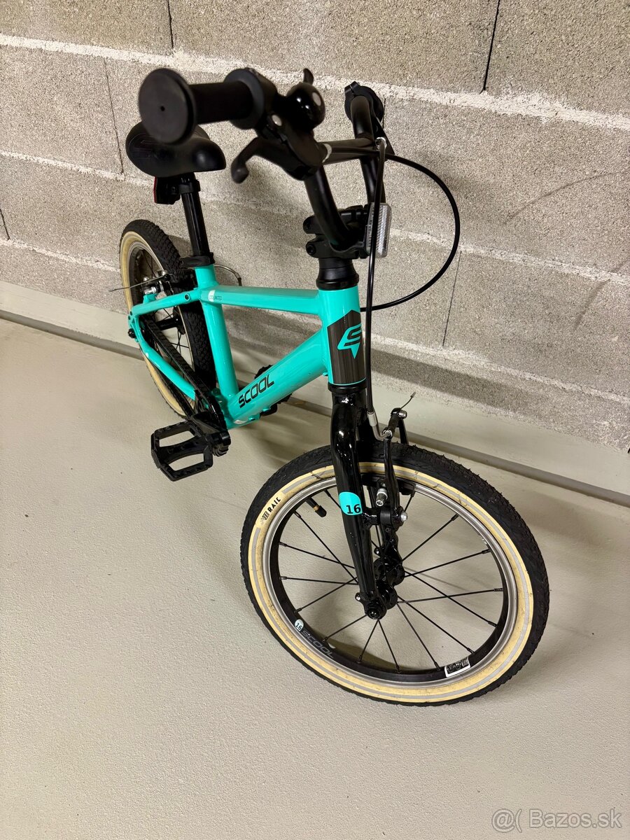 Detský bicykel SCOOL “16 (podobný Woom) - 4