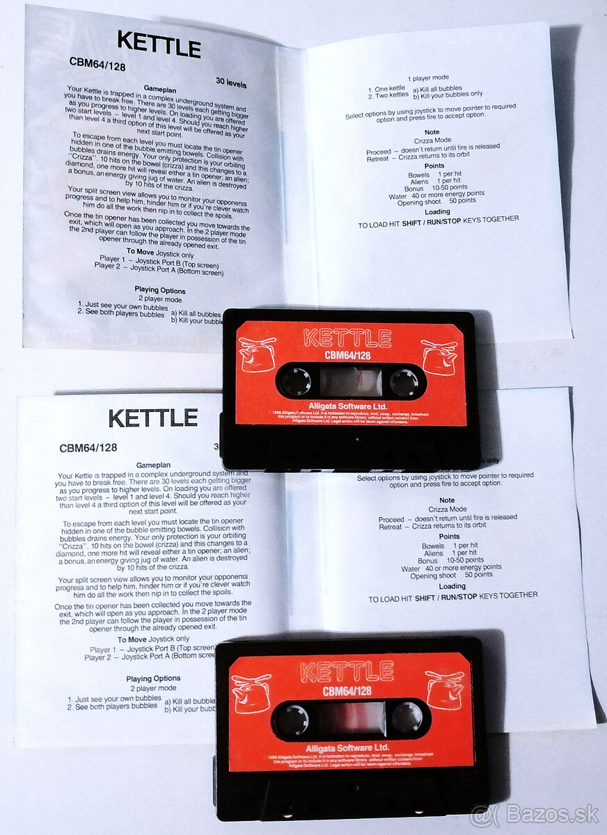 PREDÁM KAZETY COMMODORE A SINCLAIR - 4