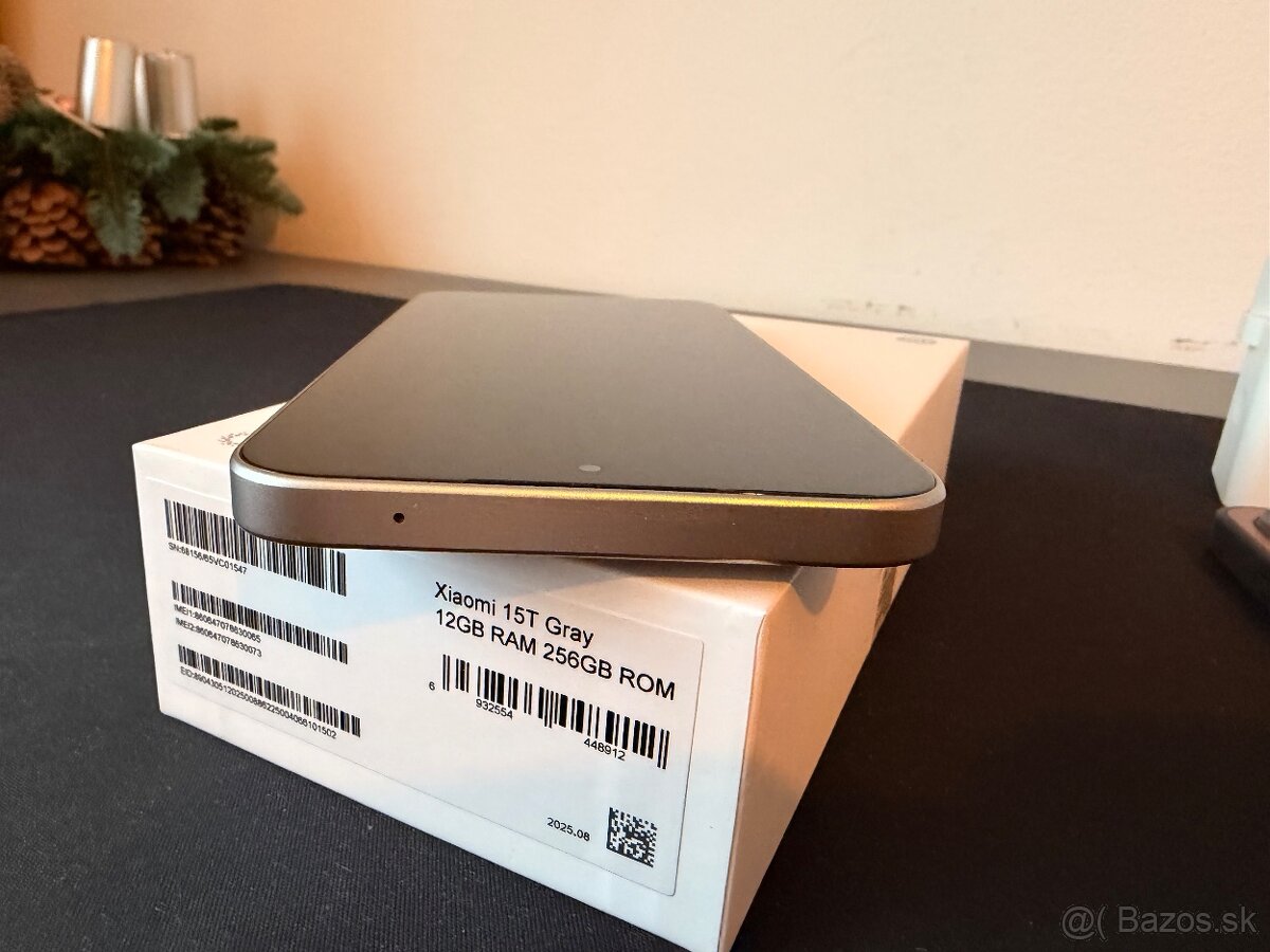 Xiaomi 15T Gray 12GB 256GB - 4