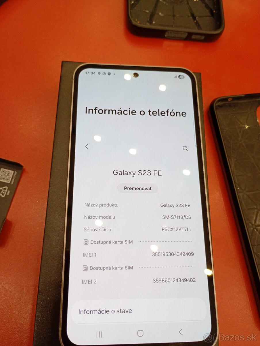 PREDÁM SAMSUNG S23 FE - 4
