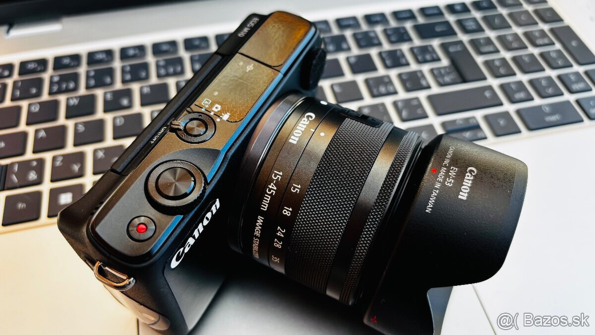 ✅CANON EOS M10, nový, uloženka, TOP, komplet✅ - 4