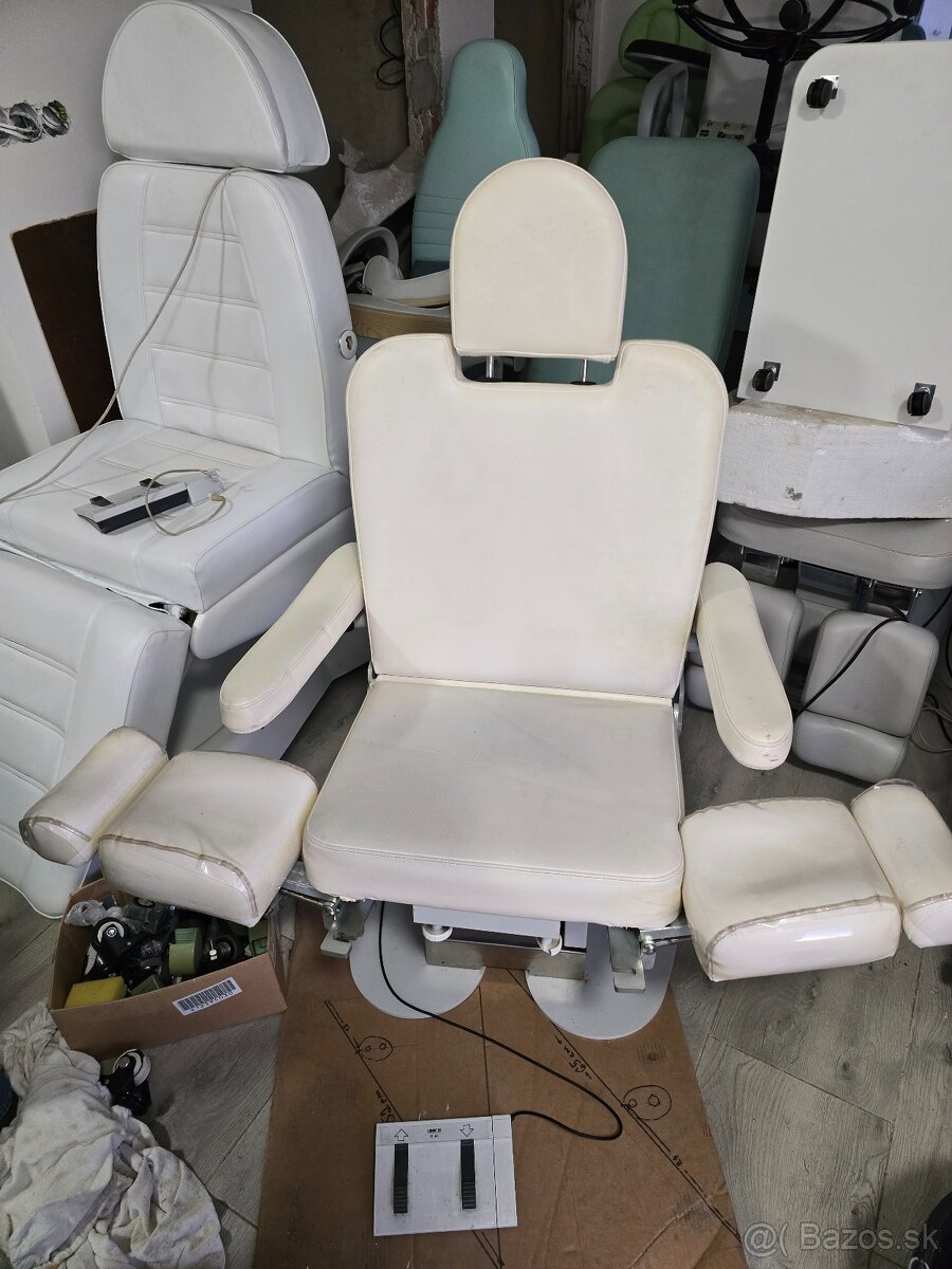 Elektrické Pedikérské křeslo AKCE 1 motor bílé ionto comed - 4