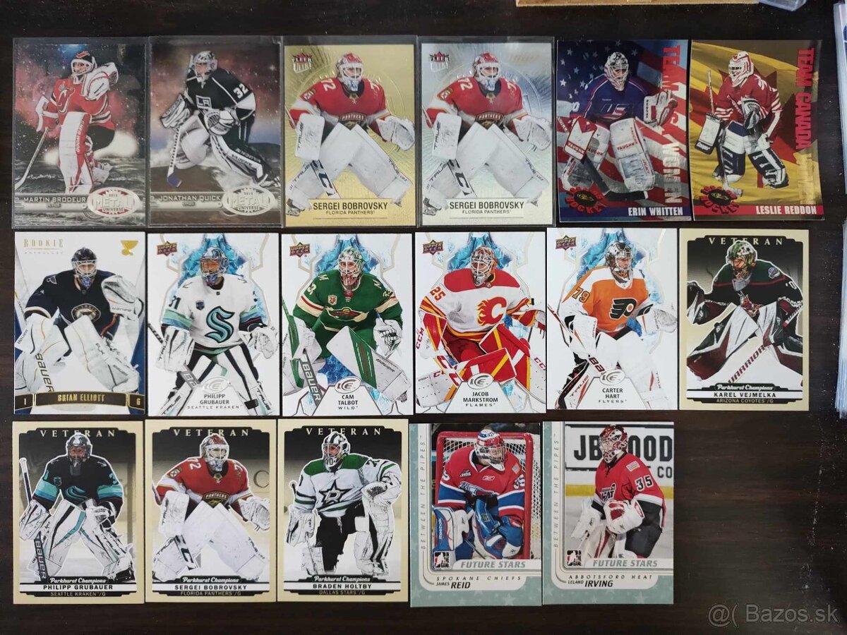 Predam Hokejove karticky brankarov - 4