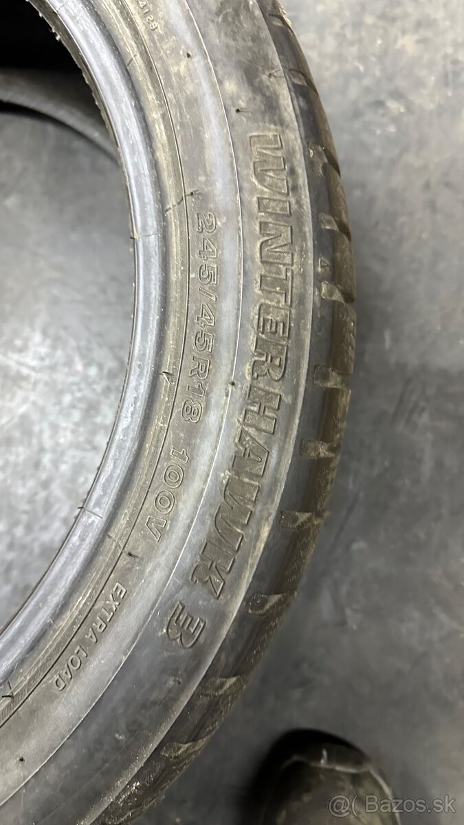 Predám zimné gumy firestone 245/45R18 - 4