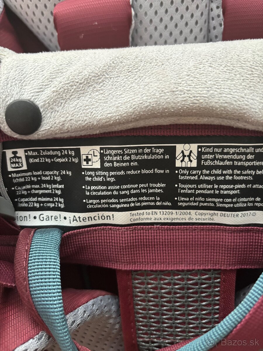 Detsky nosic Deuter - 4