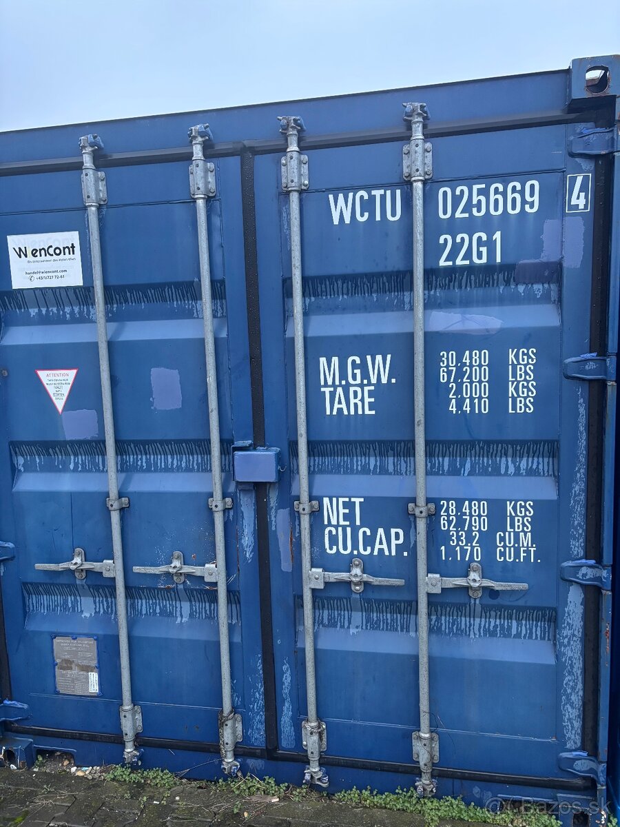 Lodný kontajner 6m krásný stav - 4
