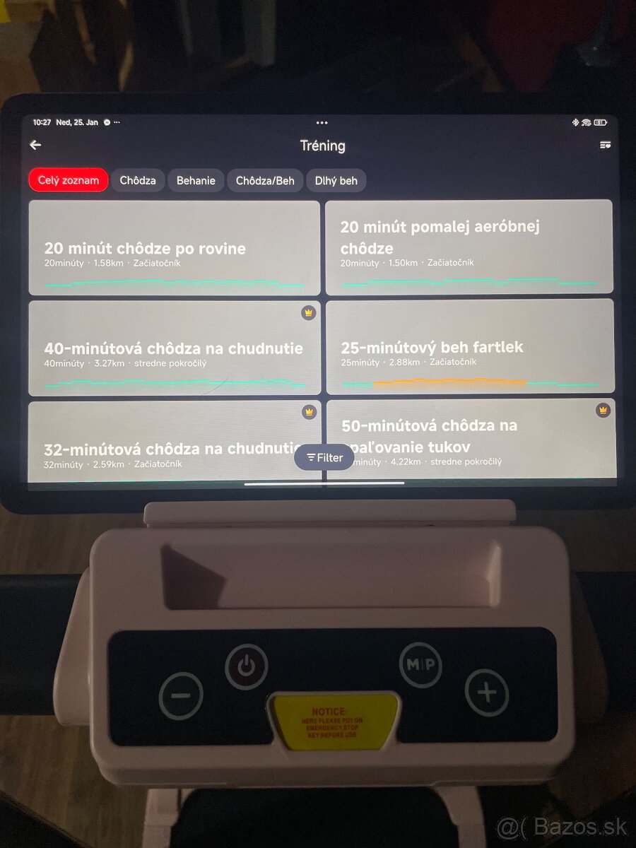 Smart bežiaci elektrický pás - 4