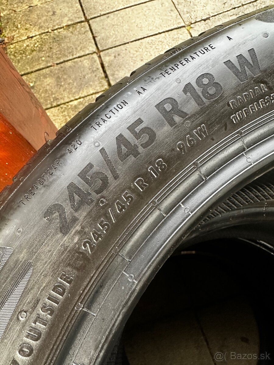 LETNÁ SADA 245/45 R18 CONTINENTAL ECOCONTACT 6 - 4