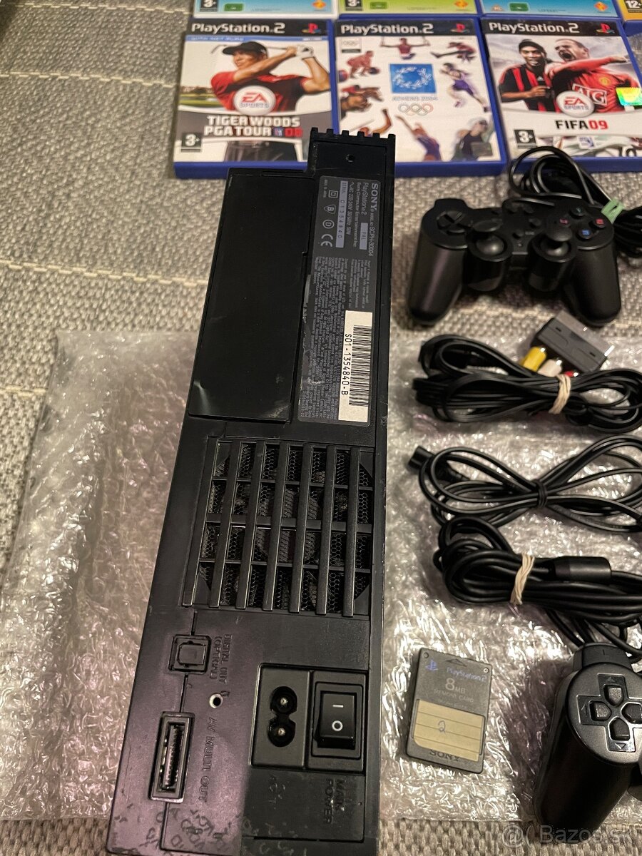Playstation 2 FAT model SCPH 30004 + prislušenstvo - 4