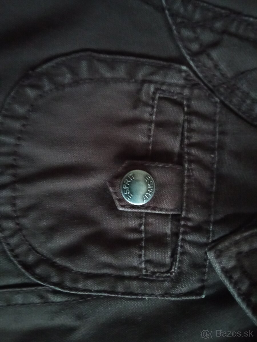 Hnedá prechodná bunda veľ.S - 4