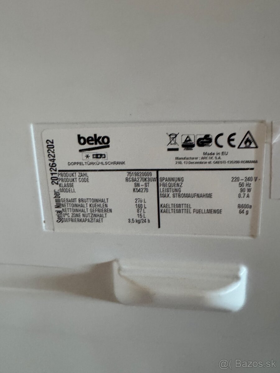 Chladnička s mrazničkou - 4