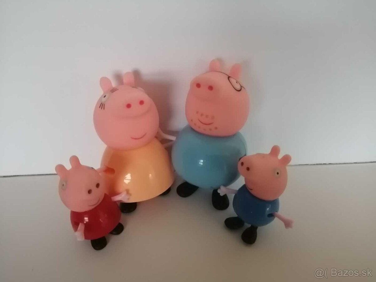 Prasiatko Peppa pig, braček, ocko aj mamička - 4
