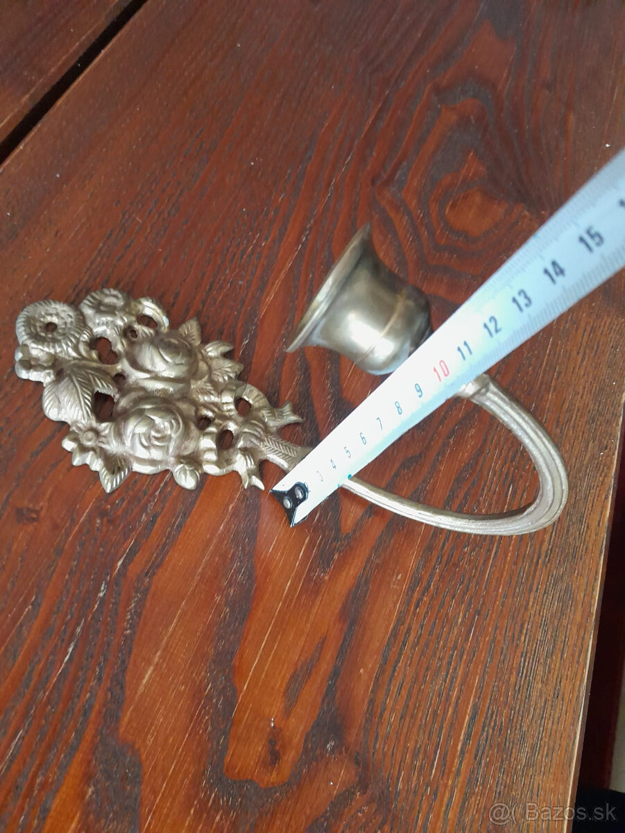 Mosadzný svietnik - 4