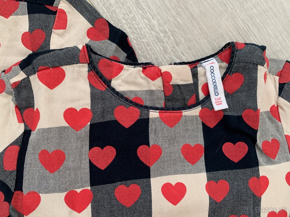 Detské šaty zn. Coccodrillo veľ. 104 a 110 - 4
