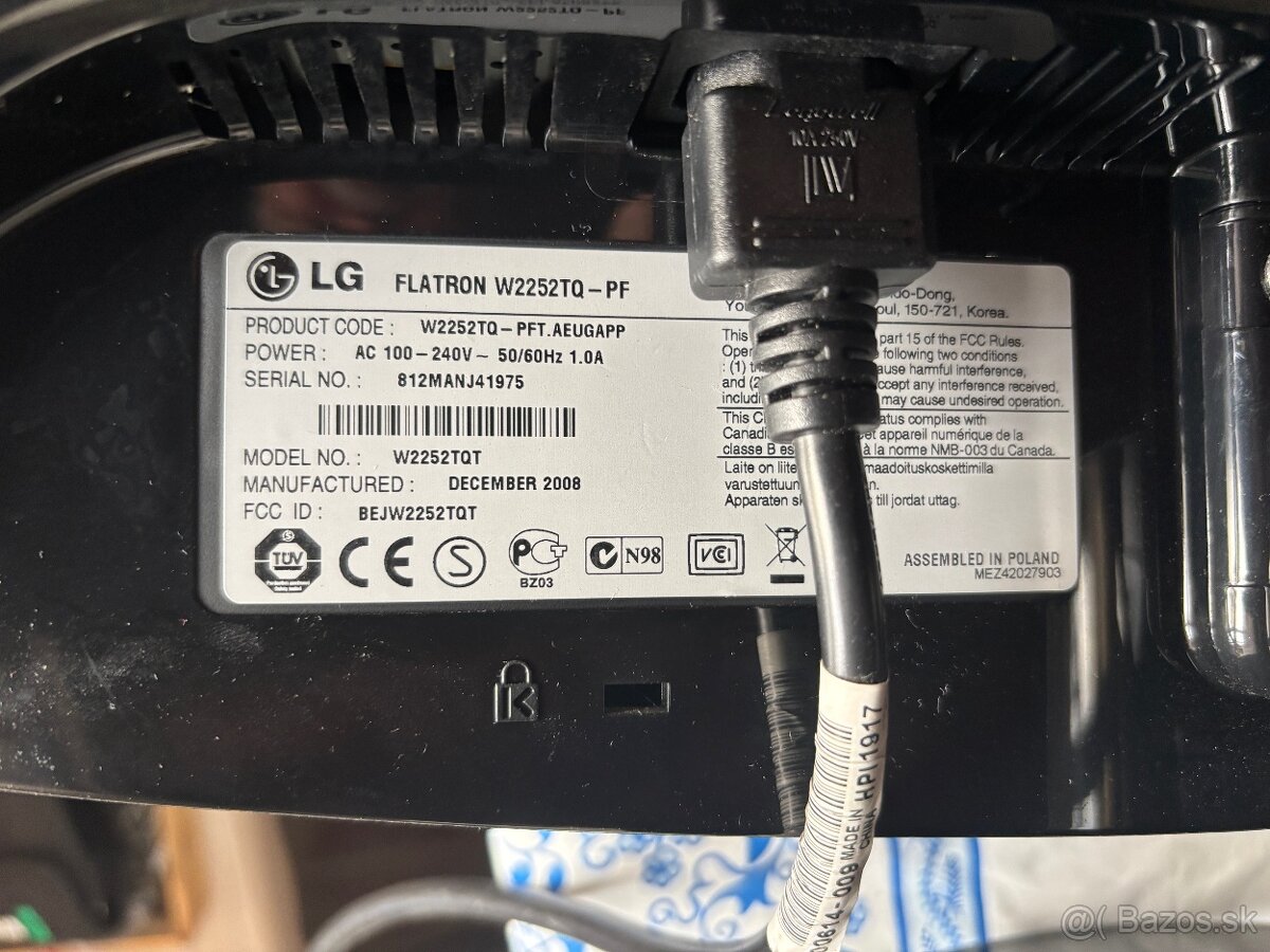 MONITOR LG FLATRON 22´´ - 4