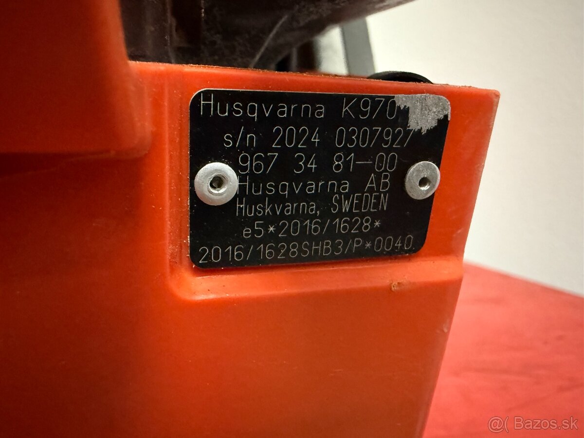Benzínová rozbrusovacia píla Husqvarna K 970 2024 - 4