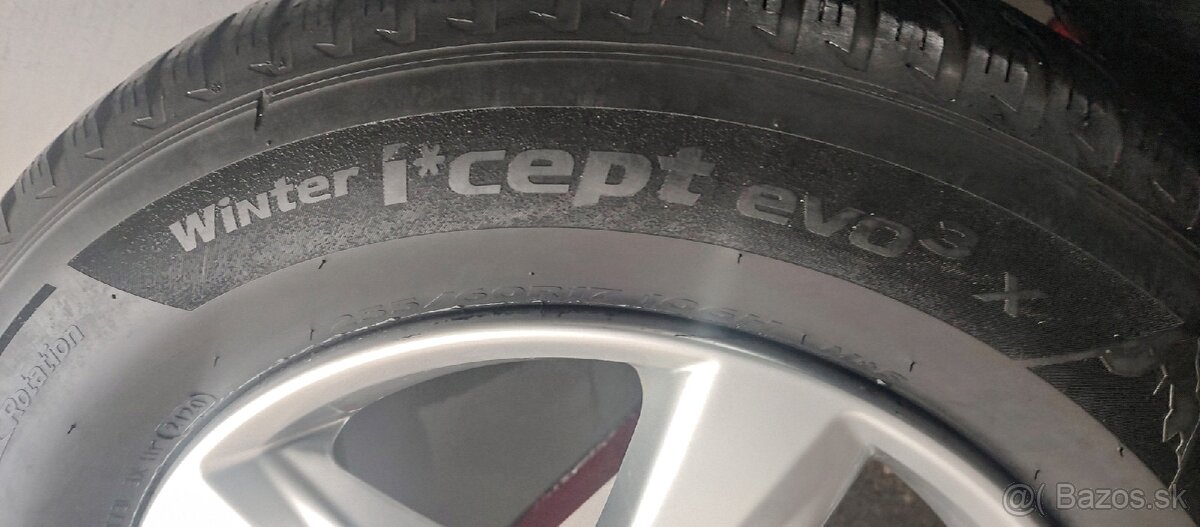 Disky na VW Touareg R17+pneumatiky celoročné - 4