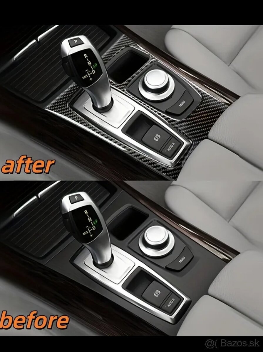 BMW X5 e70, X6 e71 - Carbon dekor - 4