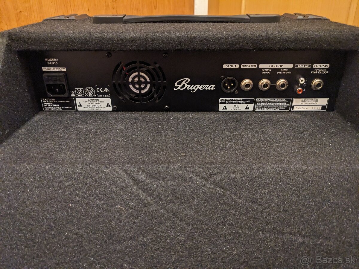Basgitarové kombo Bugera Ultrabass BXD15A - 4