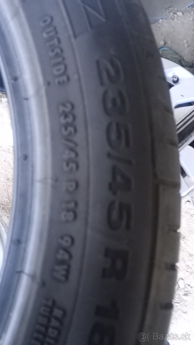 235/45 R18 94W letné pneumatiky Continental - 4