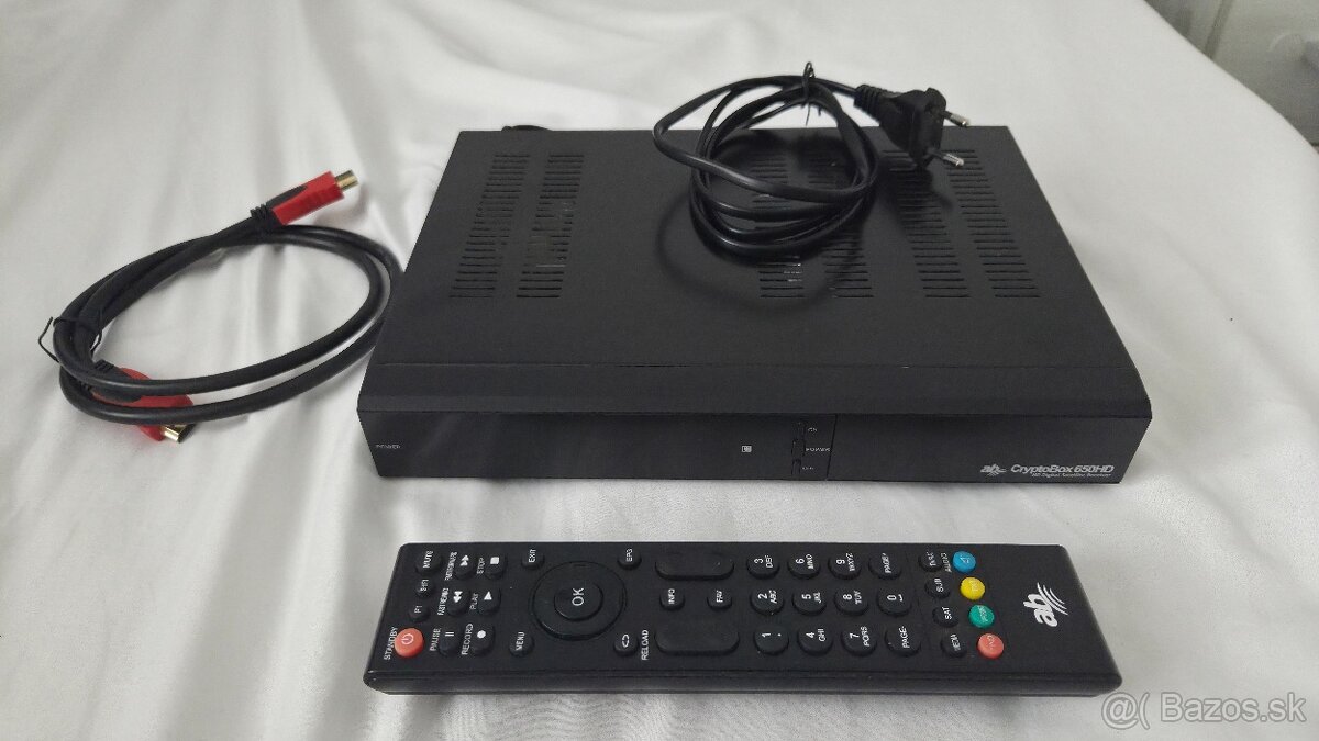 Predám setobox AB Cryptobox 650HD - 4