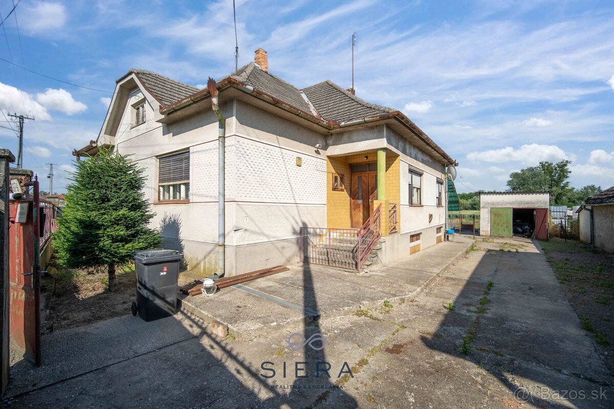 Na predaj, 4 izbový rodinný dom, Vlčany pri Šali, pozemok 34 - 4