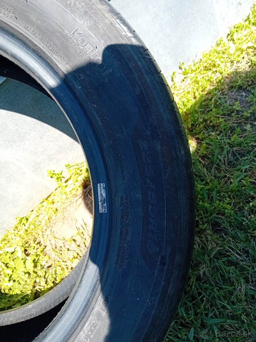 Predám pneu Hankook 225/55/r16 - 4