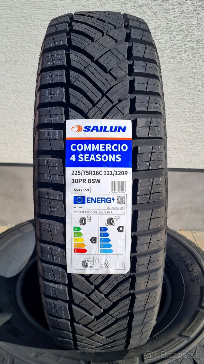 ZIMNÉ PNEUMATIKY SAILUN COMMERCIO 4 SEASONS 225/75 R16 C - 4