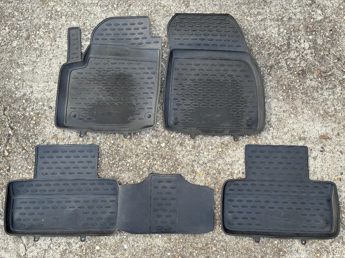 Gumené rohože koberčeky Range Rover Evoque 2012 – 2015