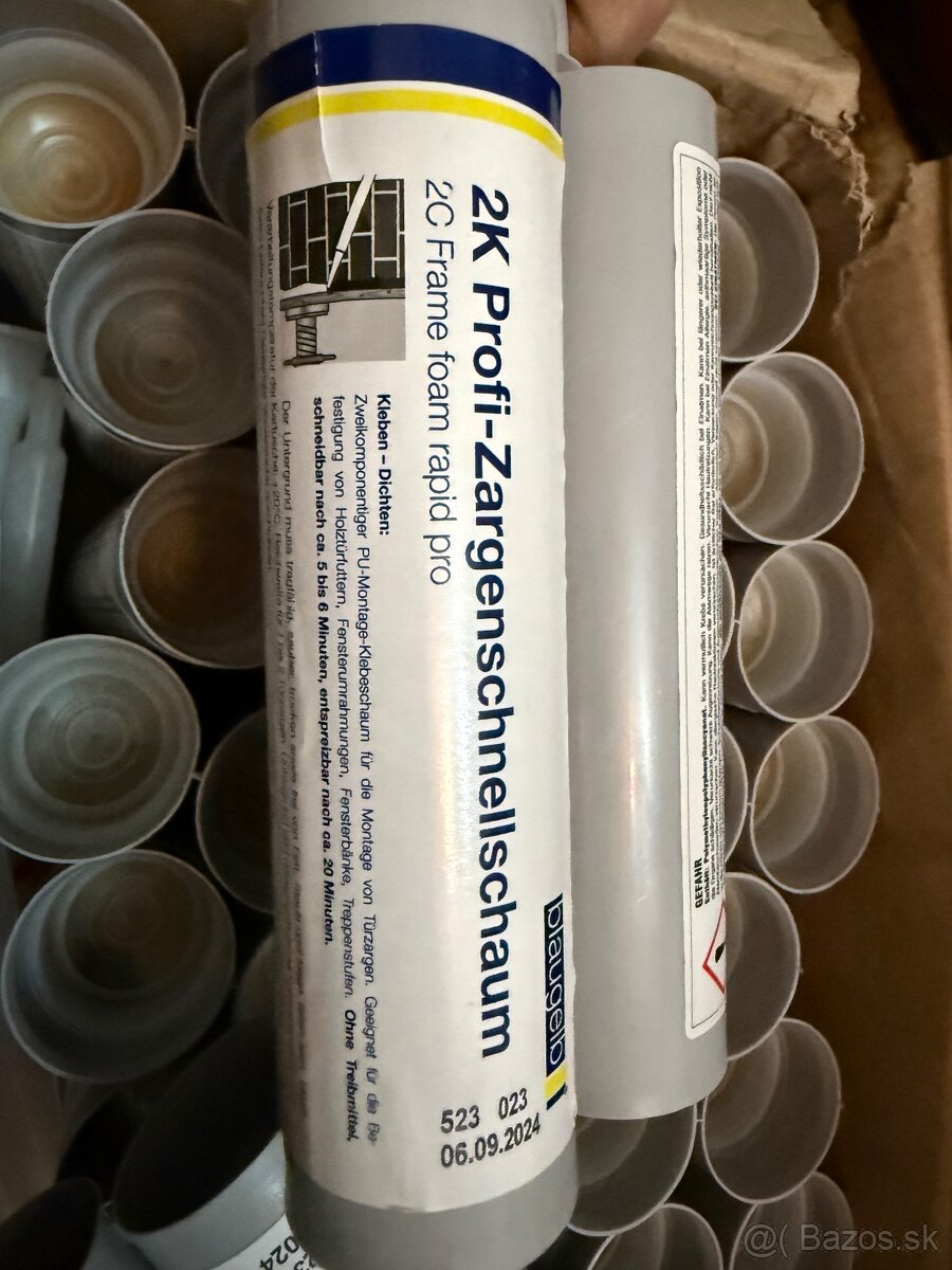 Montažna pena profi 24 kusov 2-zložkovú - 4