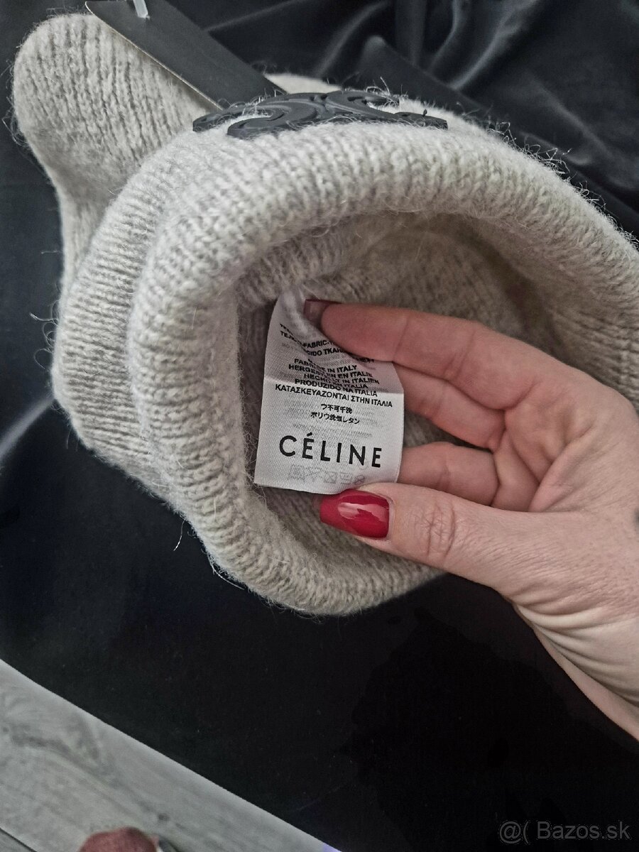 Cèline čiapka sivá - 4