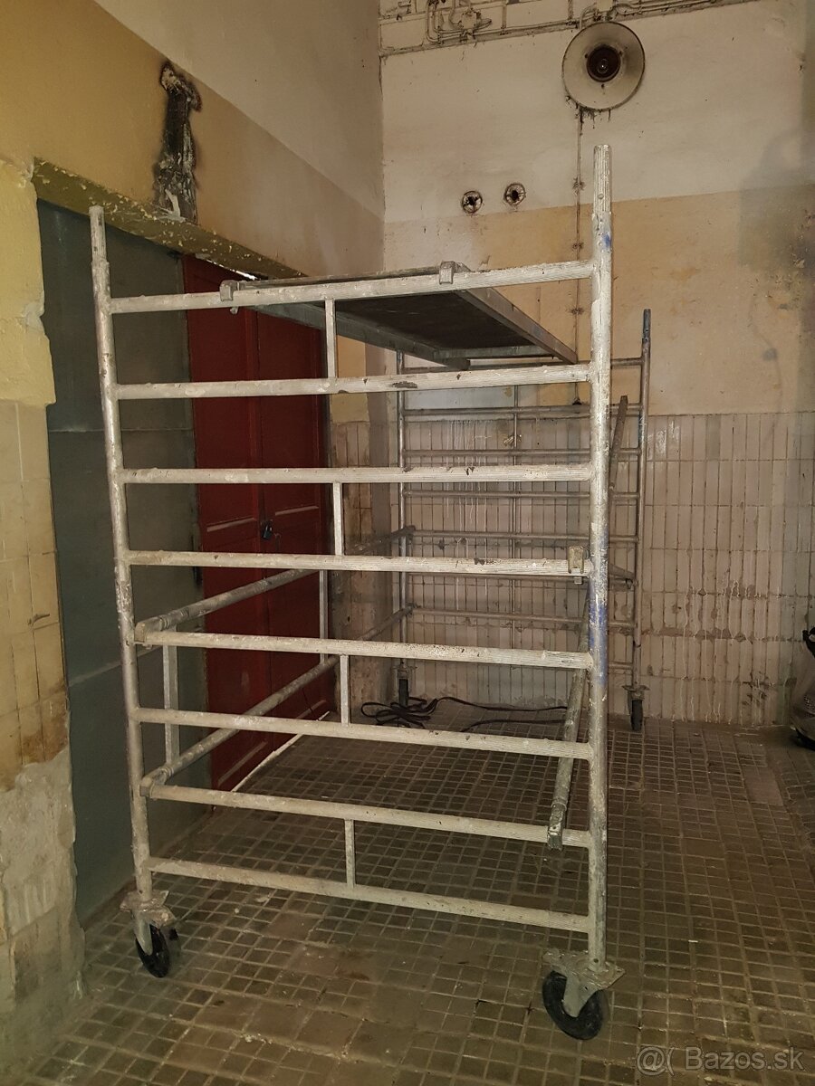 Predám Veľké Hliníkové Lešenie. - 4