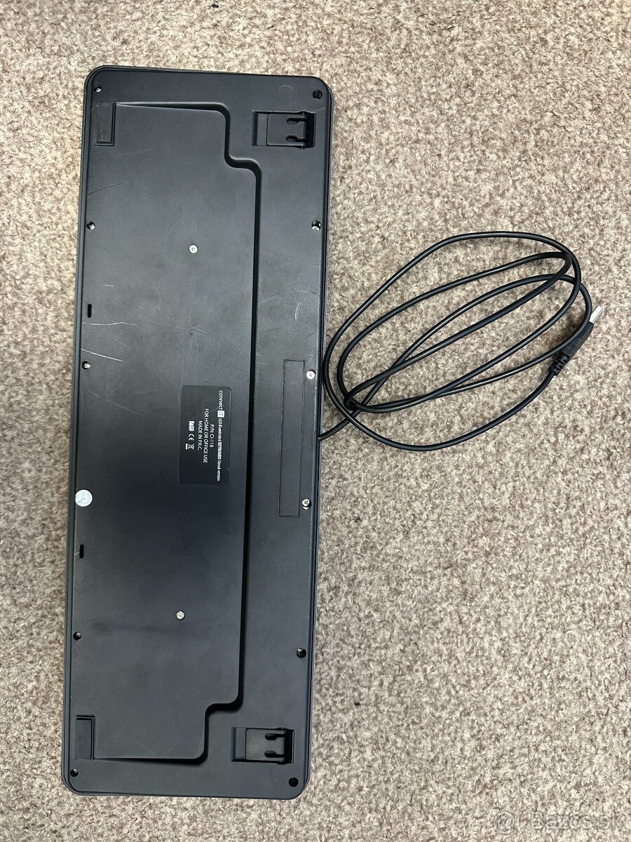 Podsvietená klávesnica USB SK - connect IT - 4