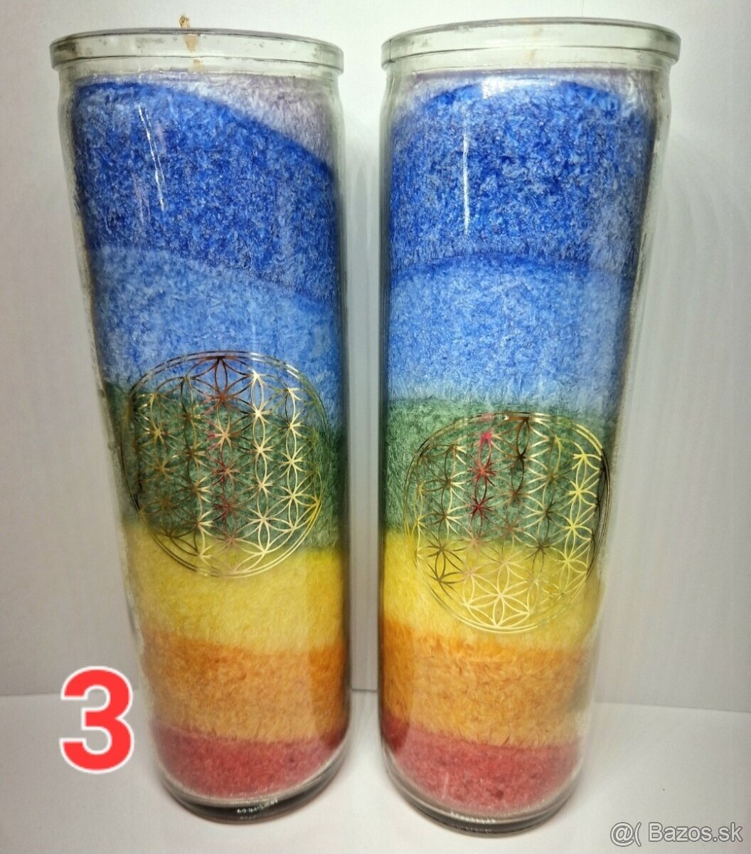 ČAKROVÉ SVIEČKY- dopredaj - 4