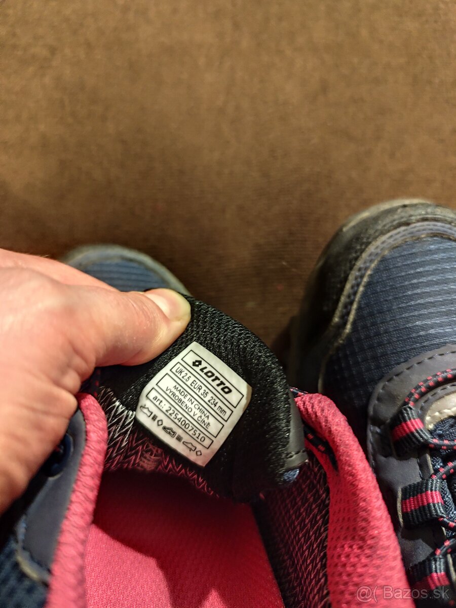 Dievčenská turistická obuv - 4